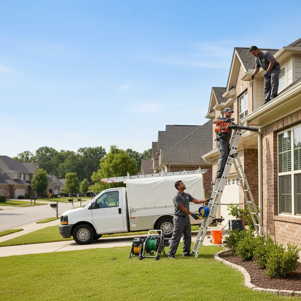 Home Gutter Service in Goldsmith, TX near me